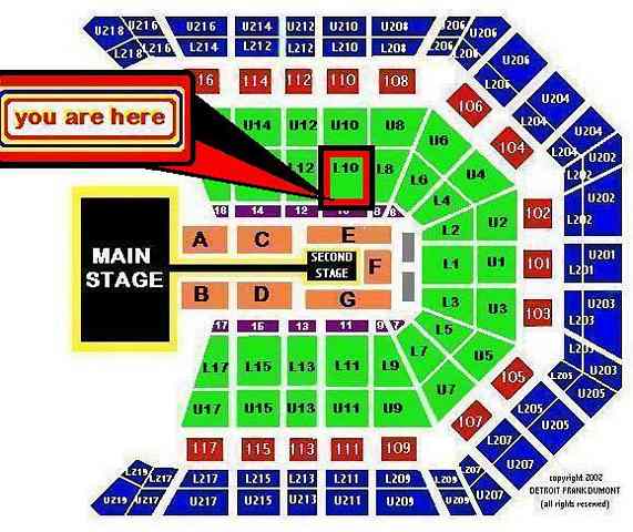 Mgm Grand Garden Arena Seating Chart Basketball